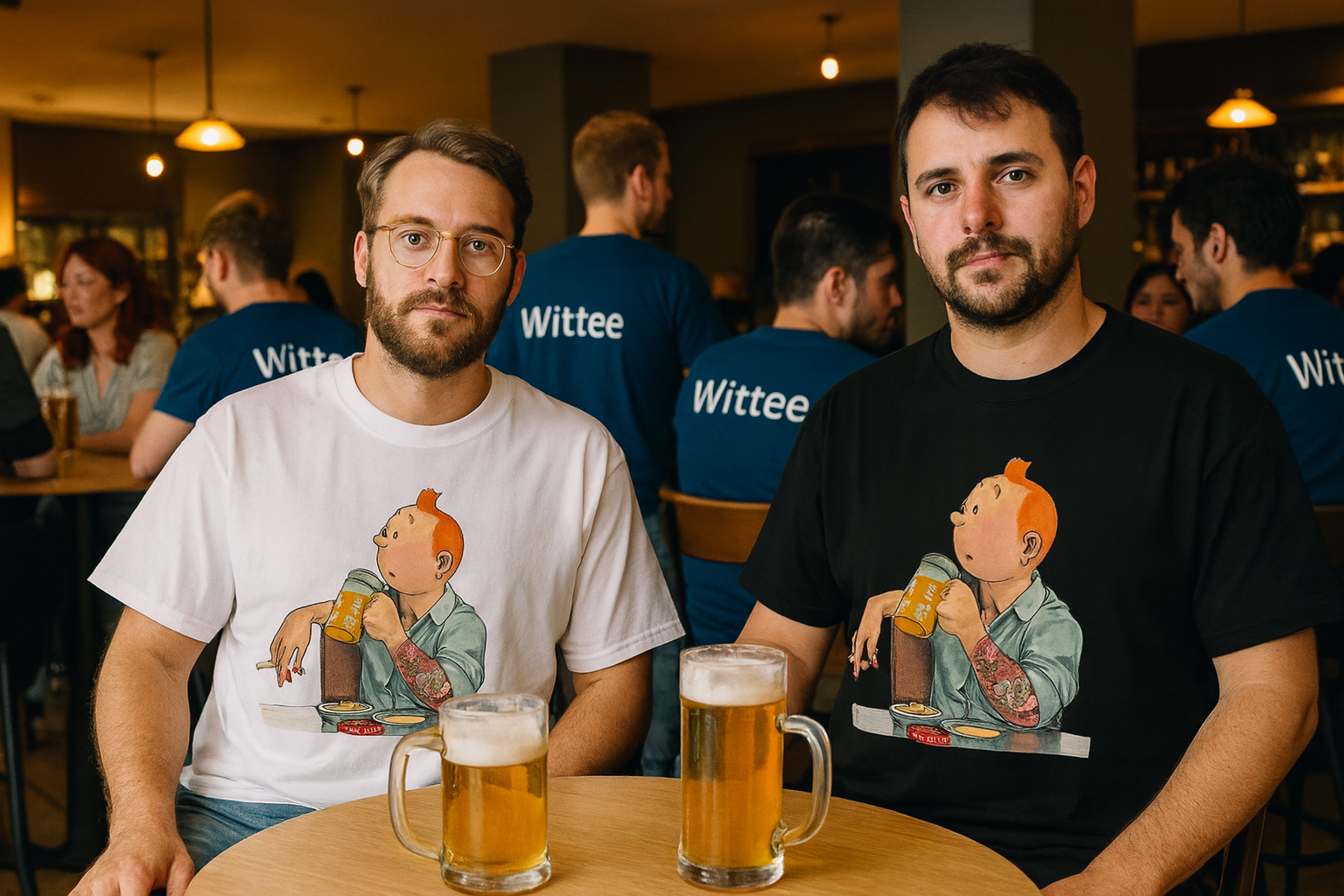 TIN TIN - Bar Unisex Oversized Classic T-Shirt